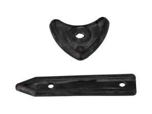 Jeu de joints d'embase de poignée de capot avant. Porsche 356A - 64455900300, 35658315, 54058316